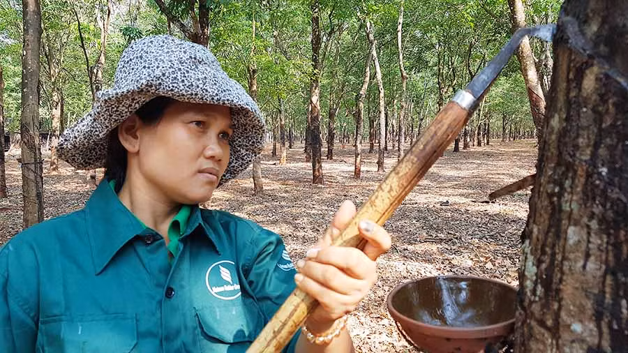 Chị Siu H'Hep. Ảnh: H.Đ.T