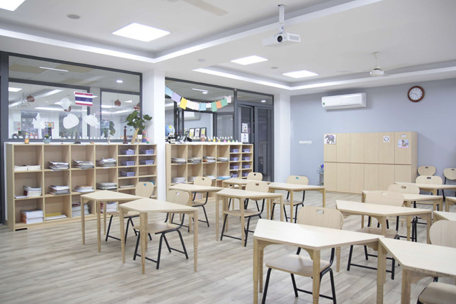 Gateway được quảng cáo là trường quốc tế liên cấp, có cơ sở giảng dạy tại Hà Nội và Hải Phòng (Website trường Quốc tế Gateway)