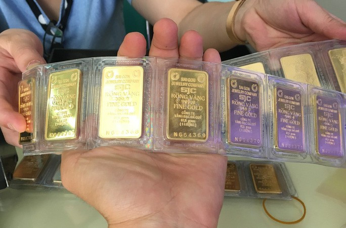 Giá vàng chưa dừng đà tăng mạnh. Ảnh: Linh Anh Giá vàng chưa dừng đà tăng mạnh. Ảnh: Linh Anh