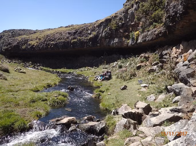  Khu vực bí ẩn ở độ cao gần 3.500 mét so với mực nước biển, không khí loãng đến mức khó thở - ảnh: Götz Ossendorf