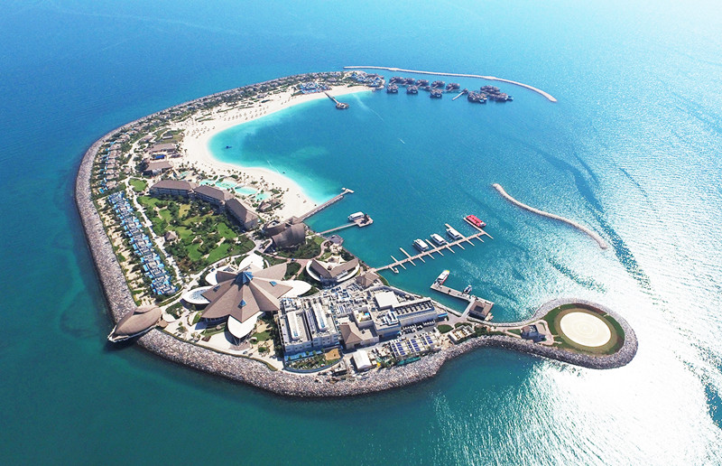  Trải nghiệm thượng lưu tại đảo nhân tạo The Pearl