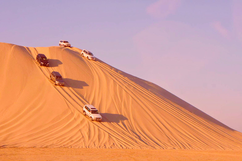 Doha - Đua xe cồn cát ở sa mạc biển Mesaieed