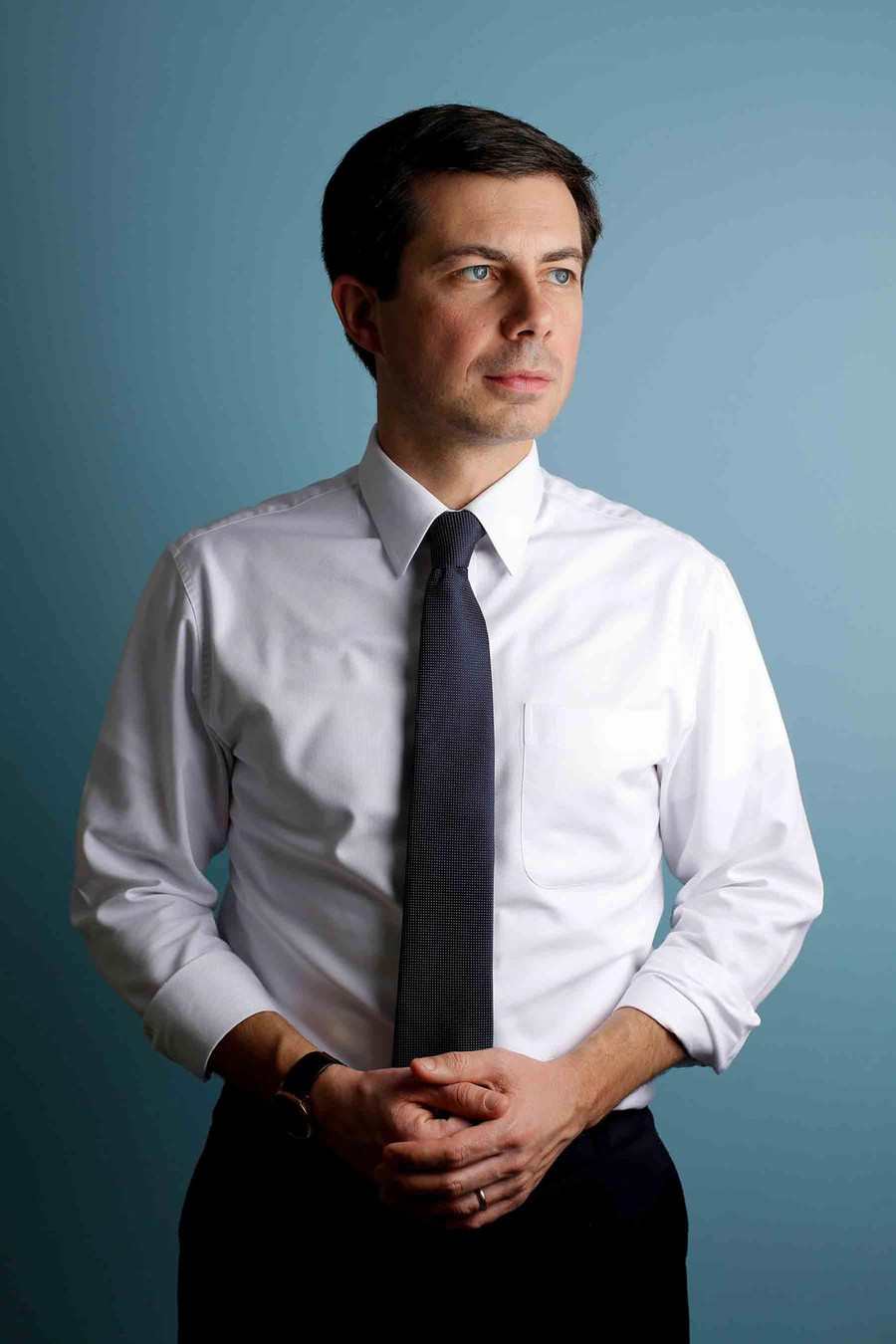 Pete Buttigieg được đánh giá là gương mặt khác biệt của Đảng Dân chủ. Ảnh: Washington Post.  Pete Buttigieg được đánh giá là gương mặt khác biệt của Đảng Dân chủ. Ảnh: Washington Post.
