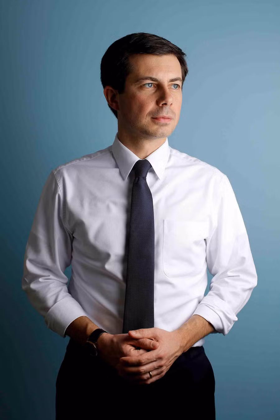  Pete Buttigieg được đánh giá là gương mặt khác biệt của Đảng Dân chủ. Ảnh: Washington Post.