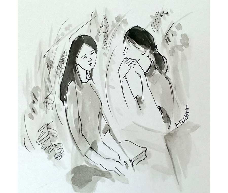Minh họa: Kim Hương  Minh họa: Kim Hương