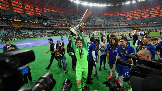 Chelsea trở lại Champions League sau chức vô địch Europa League mùa trước và nằm nhóm hạt giống số 1 - Ảnh AFP