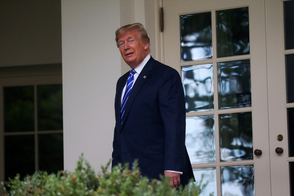 Loạt nội dung ông Trump đăng tải trên Twitter - Ảnh chụp màn hình.