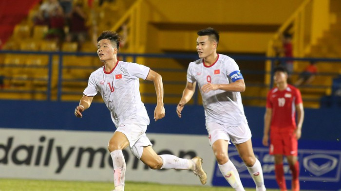 U18 Việt Nam giành được 6 điểm/3 trận đấu (Ảnh: Đình Viên)