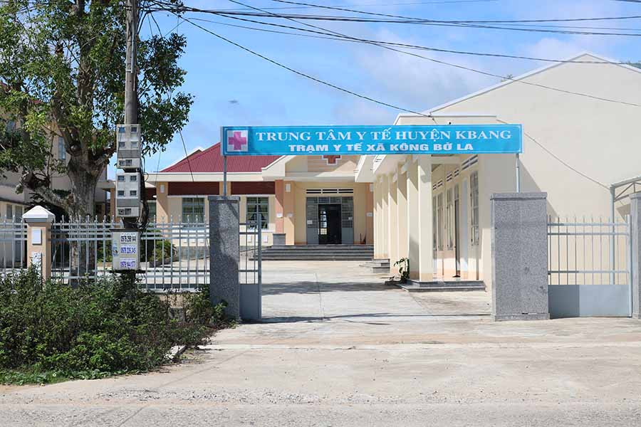  Diện mạo nông thôn mới xã Kông Pla đang dần khởi sắc. Ảnh: N.S