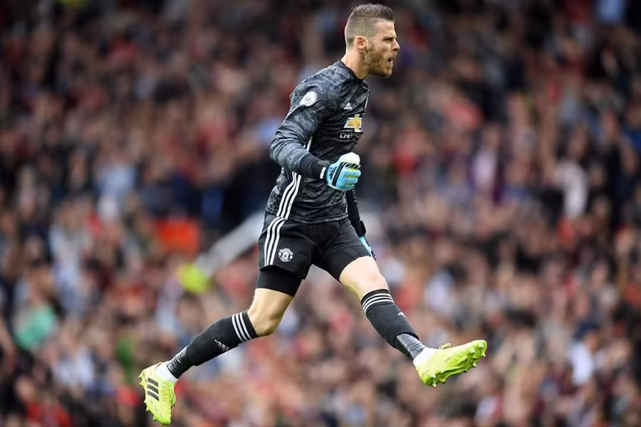 De Gea cũng chơi xuất sắc, với 6 pha cản phá thành công