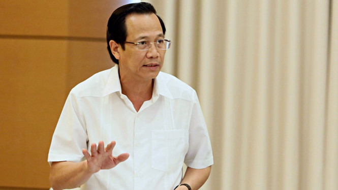 Bộ trưởng Bộ LĐ-TB-XH Đào Ngọc Dung ẢNH NGỌC THẮNG