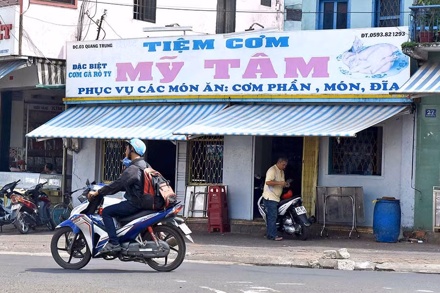  Tiệm cơm gà Mỹ Tâm. (Ảnh nguồn internet)