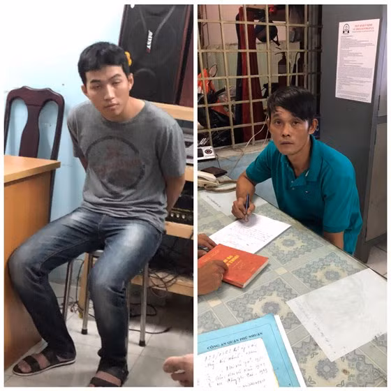  Hai đối tượng tại công an