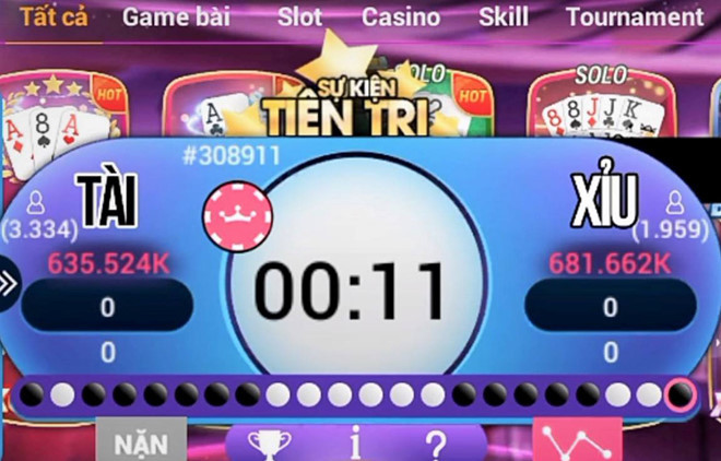 Game bài Rikvip có hàng chục trò chơi đánh bạc trá hình.