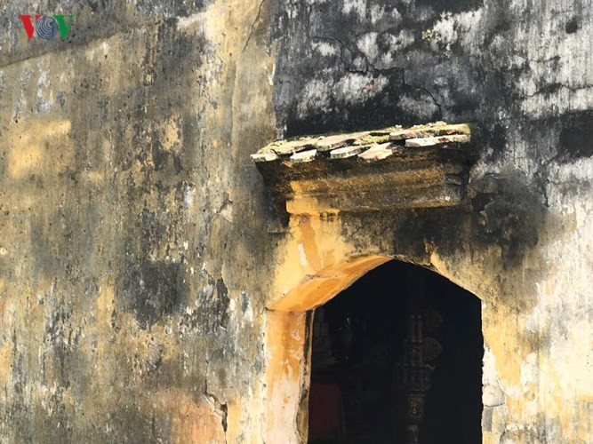 Vết thời gian in dấu trên ngôi chùa 