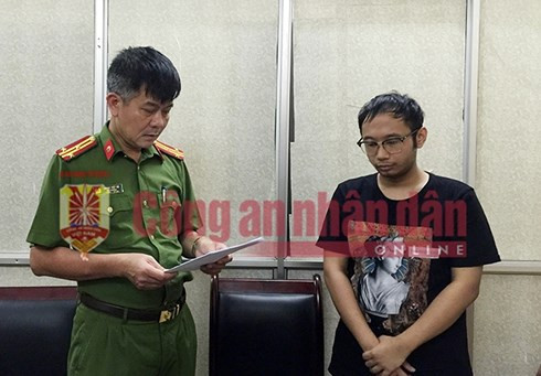 Cơ quan CSĐT Công an TP Hà Nội đã ra lệnh Giữ người trong trường hợp khẩn cấp đối với Lê Thái Sơn.