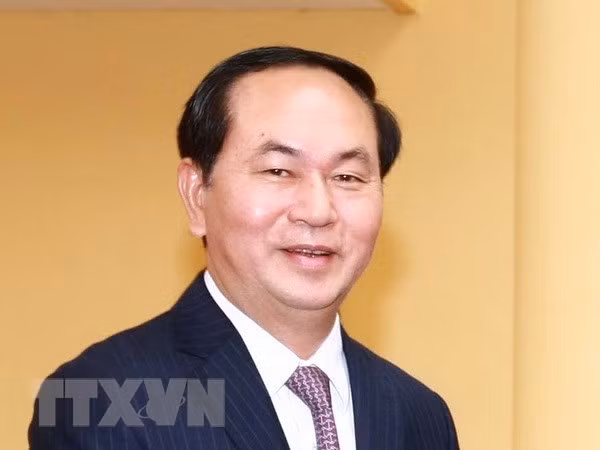 Chủ tịch nước Trần Đại Quang. (Nguồn: TTXVN)