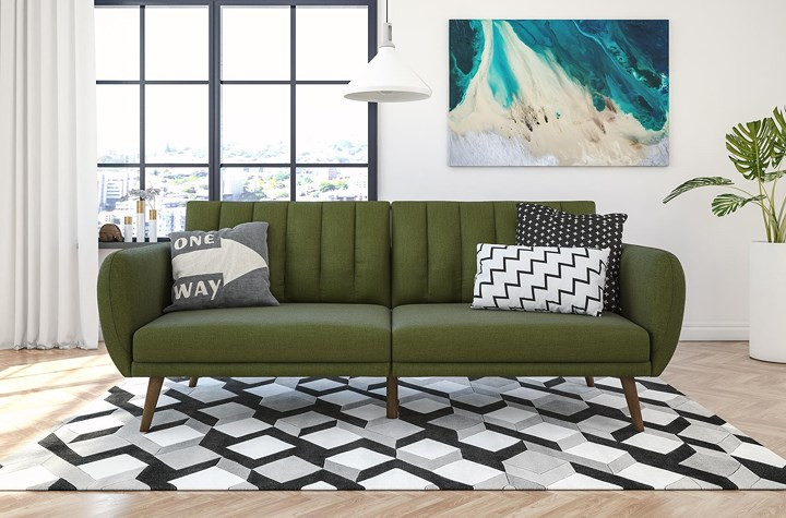 Sang trọng, tinh tế là những ngôn từ hoa mỹ mà chúng ta có thể dành cho chiếc sofa này. Với kích thước lớn, đệm bọc êm ái, ghế sofa đôi có thể dùng để tiếp khách hoặc làm nơi nghỉ tạm qua đêm dành cho khách.