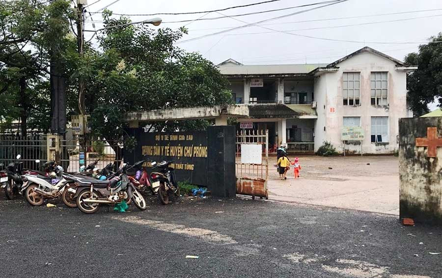 Trung tâm Y tế huyện Chư Prông. Ảnh: V.N