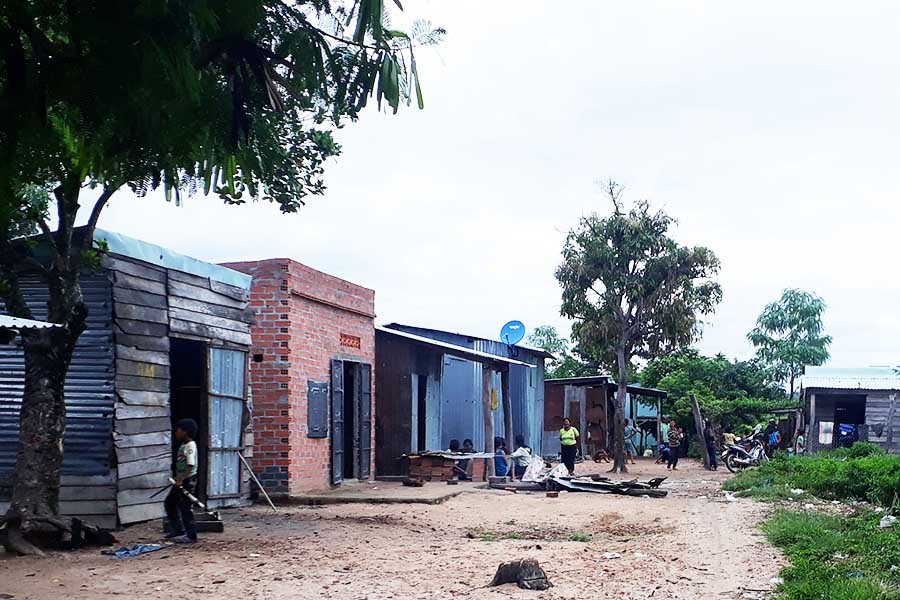  Một góc cụm dân cư Suối Cạn. Ảnh: Nguyễn Tú