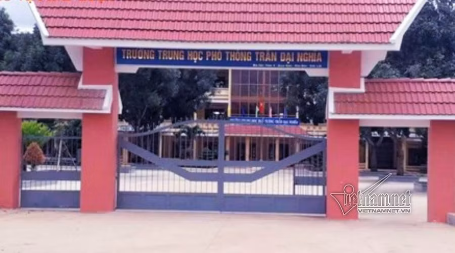 Trường THPT nơi ông Nguyễn Văn Niệm từng công tác