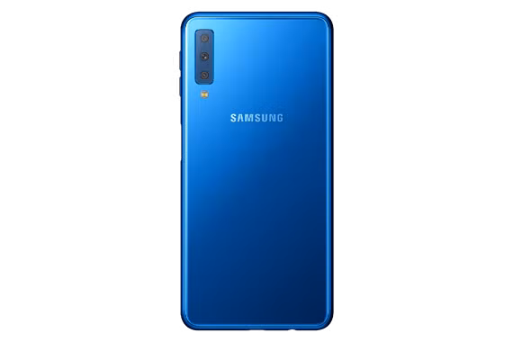 Galaxy A7 màu xanh dương