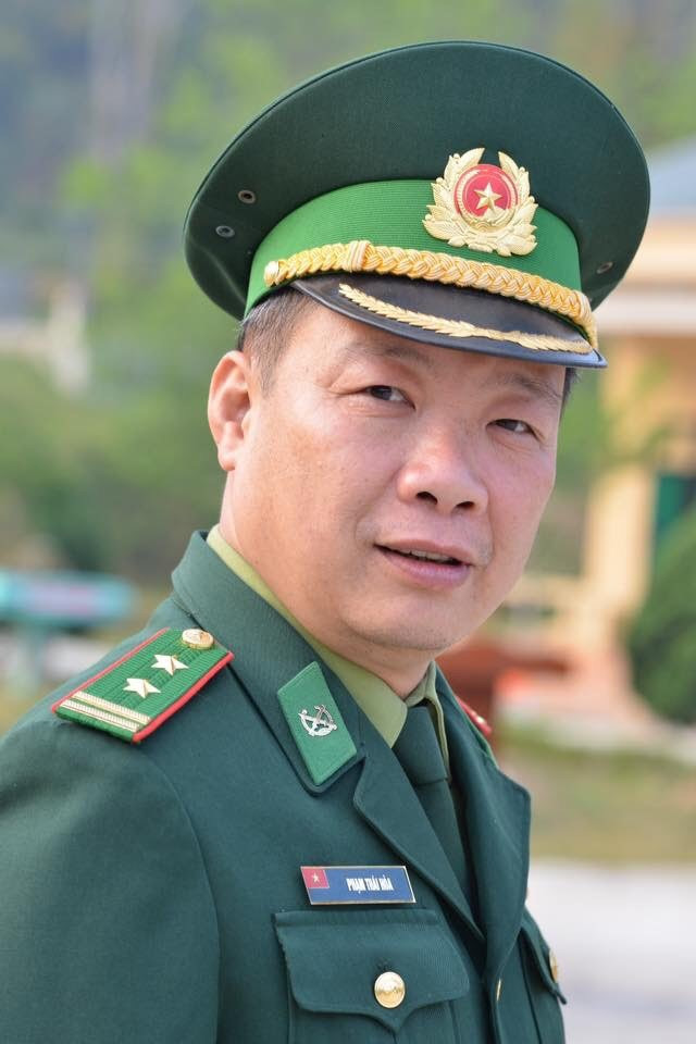 Trung tá Phạm Thái Hòa ẢNH: LÒ THOẠI