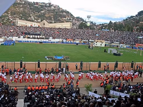 Sân vận động Mahamasina. Ảnh: Getty