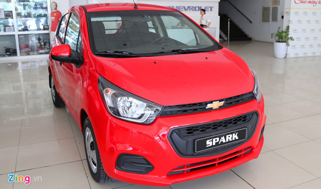 Chevrolet Spark Duo 2018 có giá 259 triệu đồng trong tháng 9. Ảnh: Hân Nguyễn.
