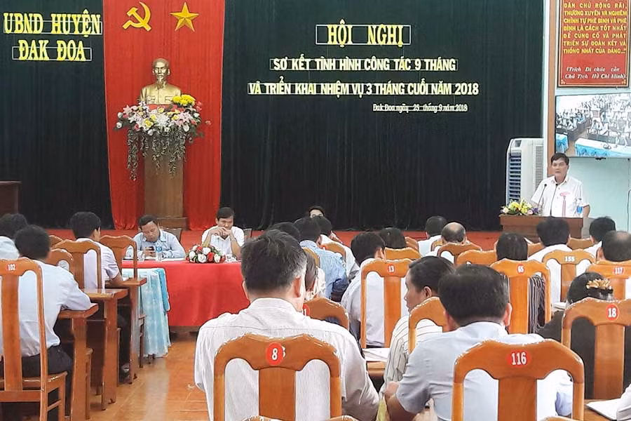 Quang cảnh hội nghị. Ảnh: Đinh Yến