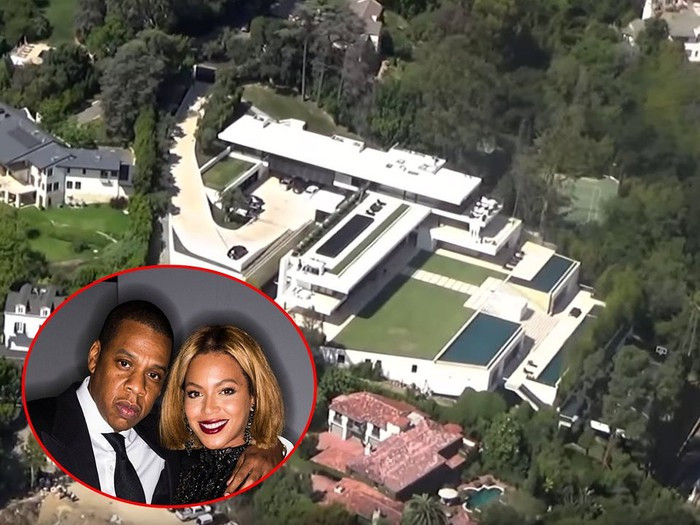 Cặp vợ chồng nổi tiếng Beyonce và Jay-Z đã tậu một ngôi biệt thự được thiết kế theo phong cách hiện đại ở Bel Air, Los Angerles với giá khoảng 88 triệu USD.