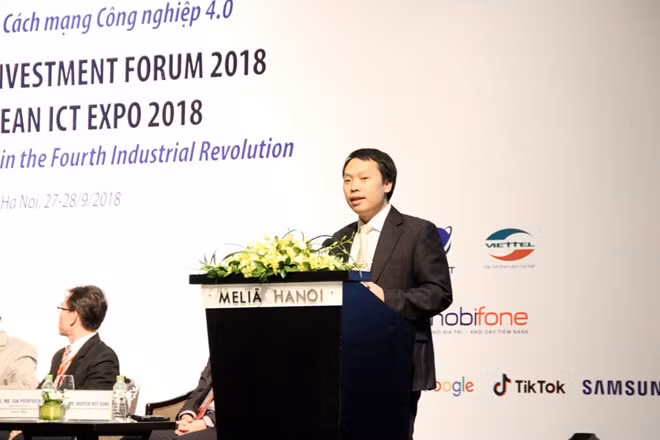 Ông Nguyễn Huy Dũng cho hay, hacker có thể là những hệ thống máy có trí tuệ nhân tạo. (Ảnh: CTV)