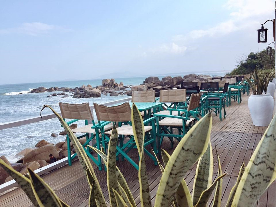 Nơi lí tưởng để thưởng thức những món ăn. Ảnh: Tường Quyên