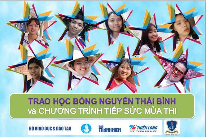  Những học sinh nhận học bổng Nguyễn Thái Bình