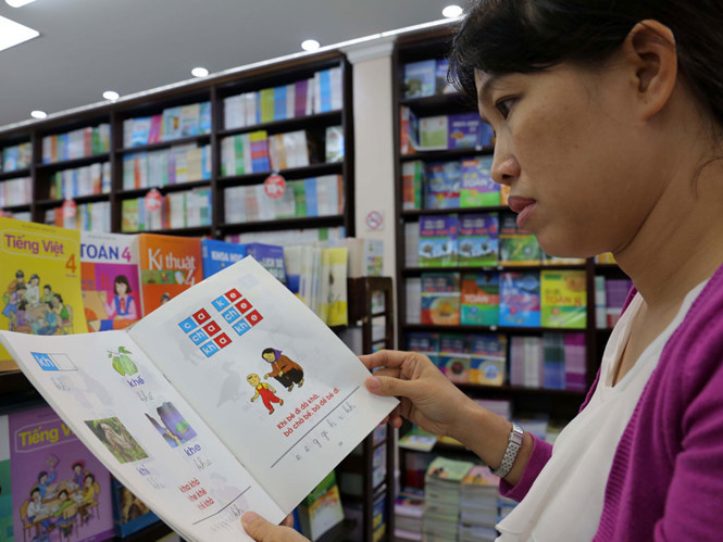 Đã từng có 4 bộ SGK khác nhau cho cấp tiểu học trước khi thống nhất một bộ SGK như hiện nay NGỌC DƯƠNG