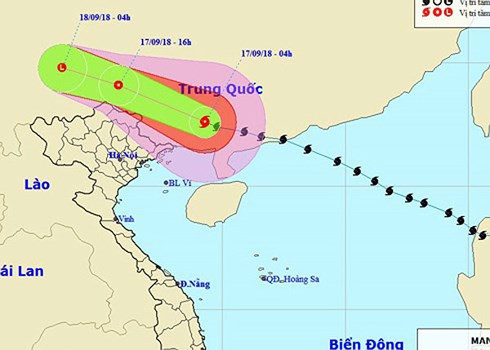 Bão số 6 đã suy yếu thành áp thấp nhiệt đới và có thể gây mưa to ở các tỉnh vùng núi phía Bắc. Bão số 6 đã suy yếu thành áp thấp nhiệt đới và có thể gây mưa to ở các tỉnh vùng núi phía Bắc.