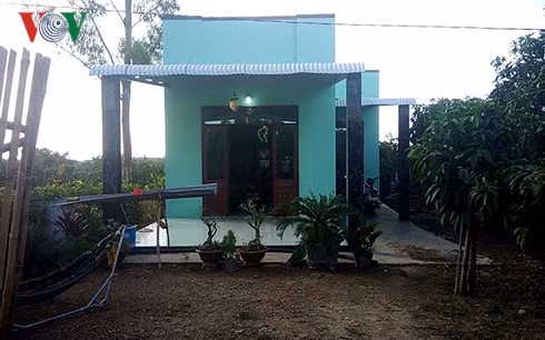 Ngôi nhà nơi xảy ra vụ án.