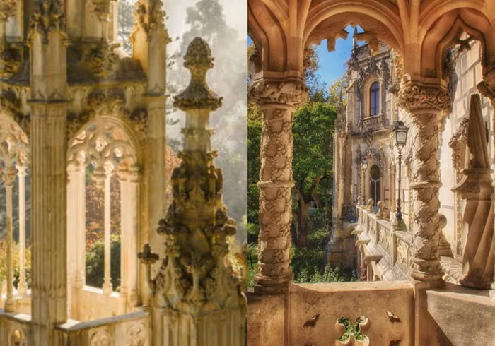 Lâu đài là sự tổng hòa của nhiều phong cách kiến trúc nổi tiếng