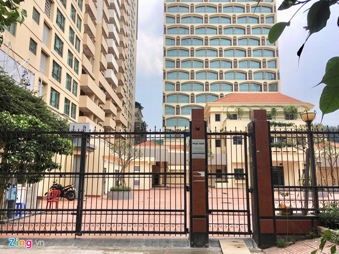 Mặt bằng số 129 Pasteur. Ảnh: Ngân Giang.