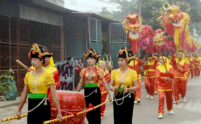  Lễ hội đền Hoàng Công Chất, xã Noong Hẹt, huyện Điện Biên, tỉnh Điện Biên. Ảnh: Văn Hiếu