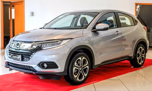 Honda HR-V trưng bày tại đại lý ở Hà Nội. Ảnh: Ngọc Tuấn.