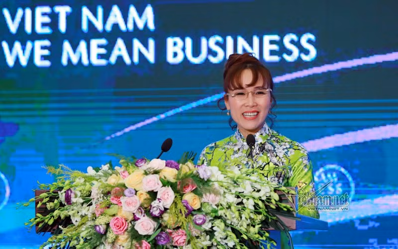 Bà Nguyễn Thị Phương Thảo CEO VietJet (Ảnh: Phạm Hải)