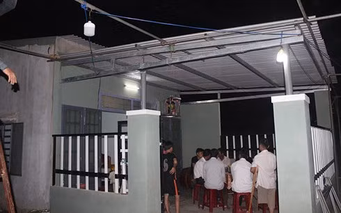 Căn nhà nơi xảy ra vụ việc.