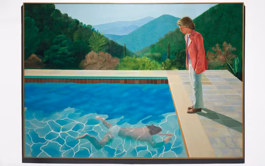 Bức tranh đắt giá của David Hockney
