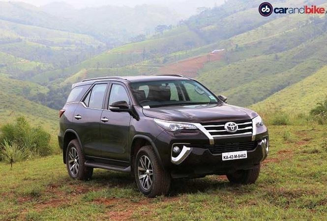 Toyota Fortuner tại Ấn Độ sẽ được nâng cấp các tính năng.