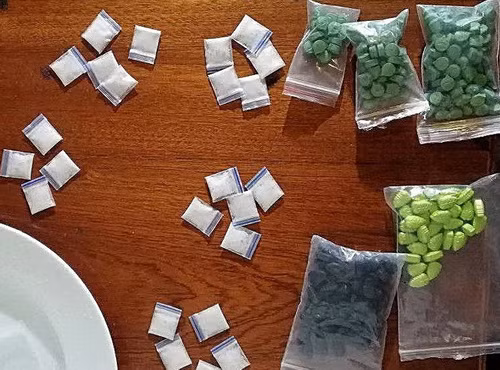  Tang vật trong vụ án. Ảnh: Thái Hà.