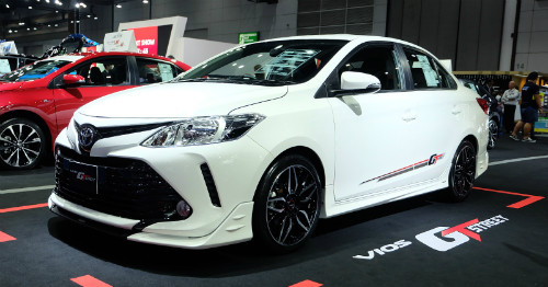 Toyota Vios GT Street giới hạn 100 xe tại Thái Lan. 