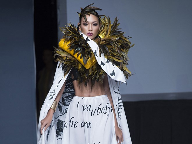 Vedette Diệu Huyền. (Ảnh: Winston Trinh) Vedette Diệu Huyền. (Ảnh: Winston Trinh)