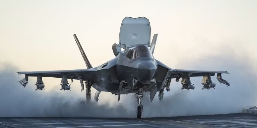  Tiêm kích tàng hình F-35B. Ảnh: Lockheed Martin