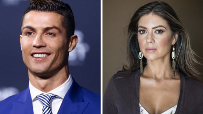 Cristiano Ronaldo bị tố đã hãm hiếp Kathryn Mayorga (phải) CHỤP MÀN HÌNH